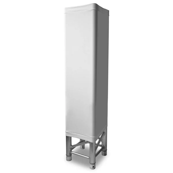 BeamZ Truss - Housse en Lycra Blanc, 1 Mètre