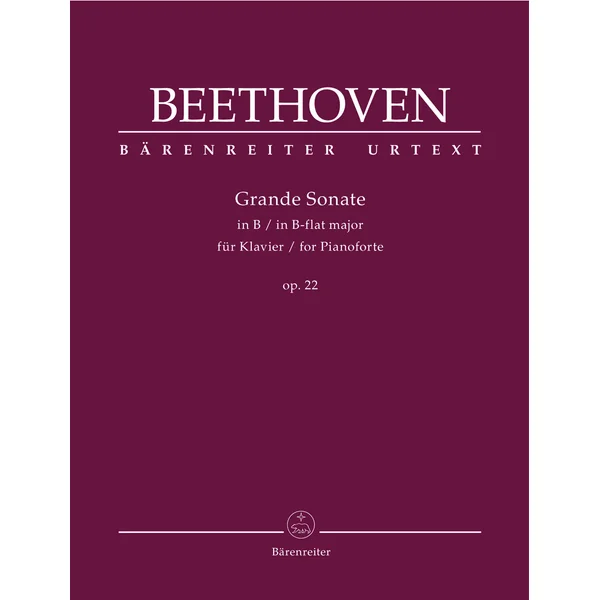 Beethoven L.v. Sonate N°11 OP 22 Piano-1