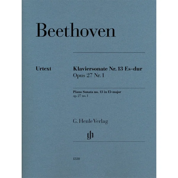 Beethoven L.v. Sonate N°13 OP 27 N°1 Piano-1