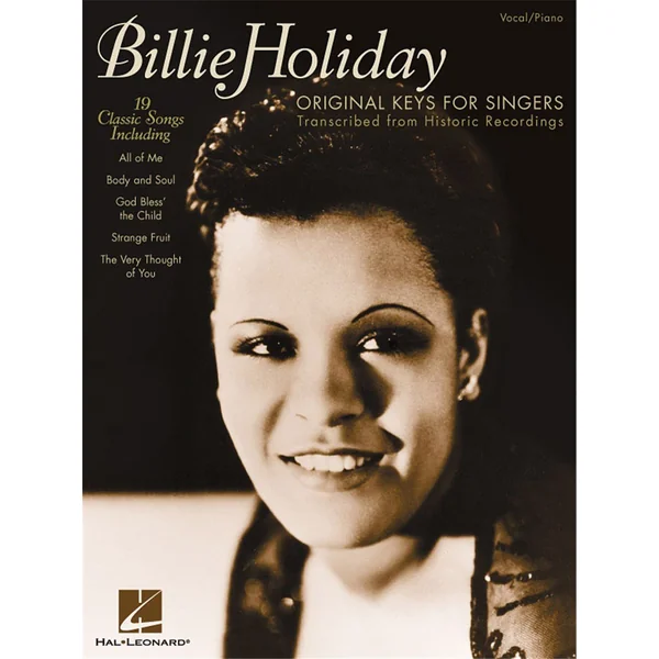 Billie Holliday Original Keys For Singers