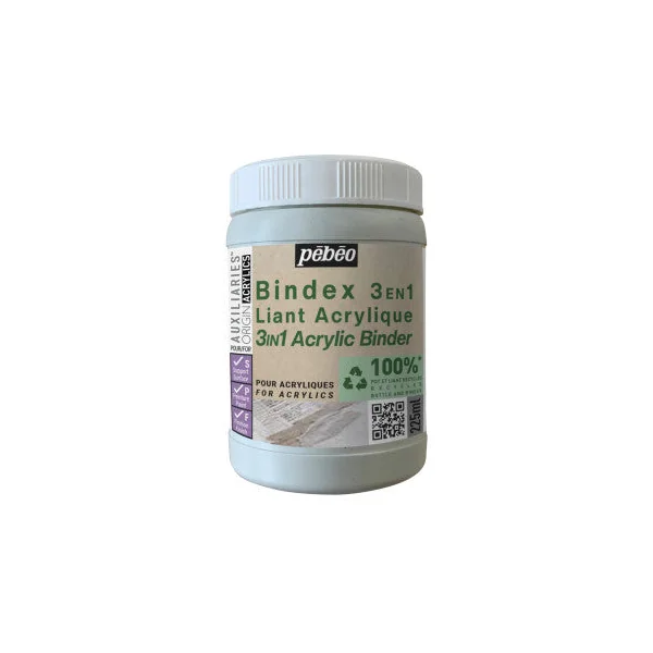 Bindex 3 en 1 liant acrylique Origin Acrylics