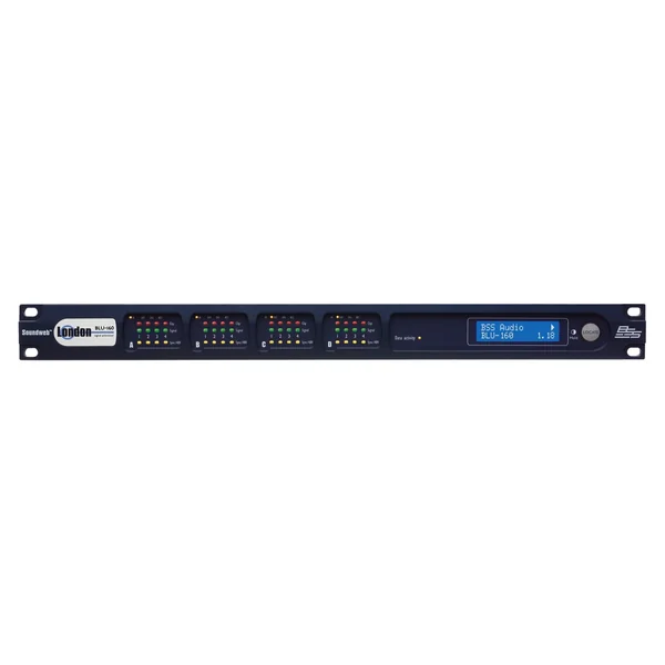 BLU160 Processeur Soundweb London Blu-Link, châssis vide