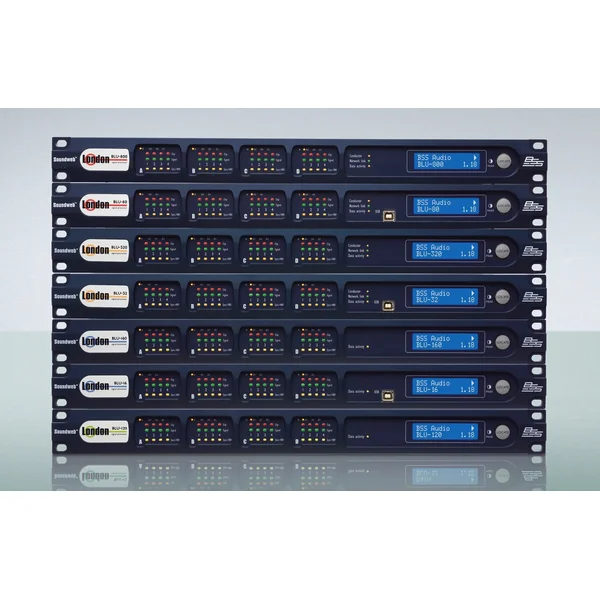 BLU160 Processeur Soundweb London Blu-Link, châssis vide