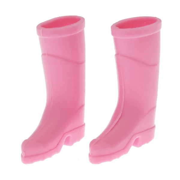 Bottes en caoutchouc miniatures 2,6x3,5cm rose pour Lutin ou poupée - Rico Design