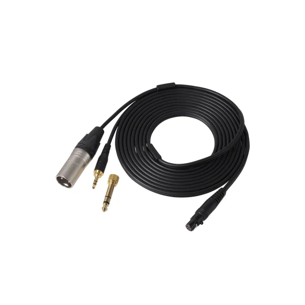 BPHS2 Audio Technica Combiné casque et micro pour broadcast Connecteur XLR et Jack 6.35 stéréo