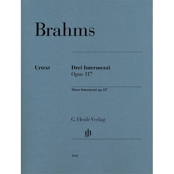 Brahms J. Intermezzi OP 117 Piano-1