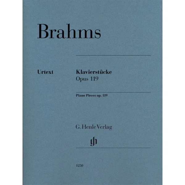 Brahms J. Klavierstucke OP 119 Piano-1