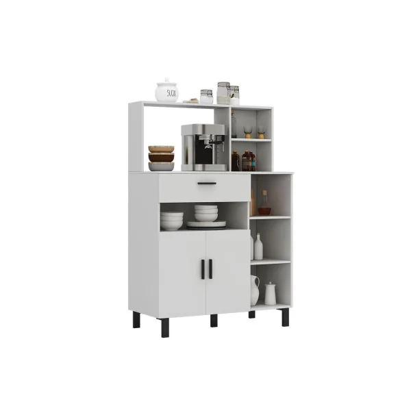 Buffet Blanc Salon Spacieux Buffet de Cuisine Meuble de Cuisine