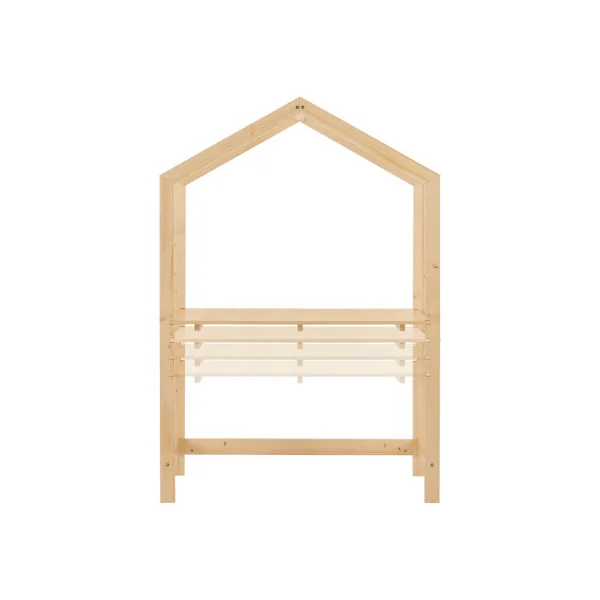 Bureau enfant montessori pin massif Bureau chambre enfant style cabane avec plateau réglable
