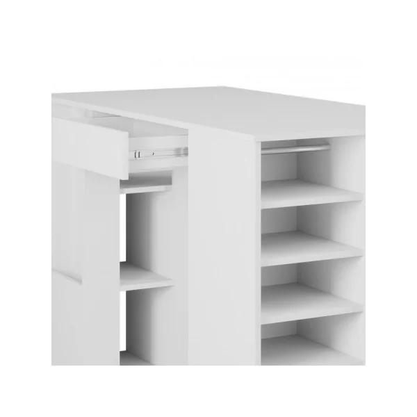 Bureau Polyvalent avec rangements Bureau utilisable des deux cotés Bureau informatique