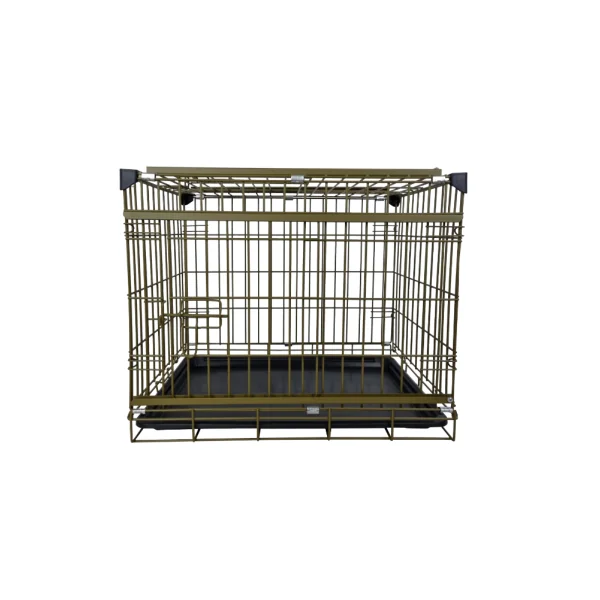 Cage métal bronze pour chien cage chat 5 tailles cage transport