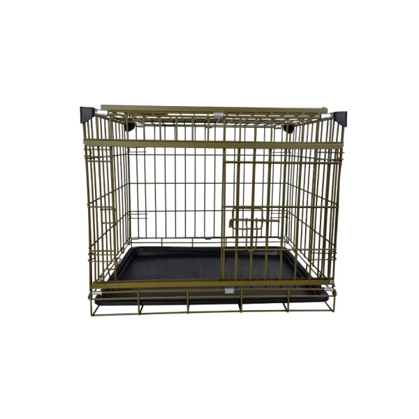 Cage métal bronze pour chien cage chat 5 tailles cage transport