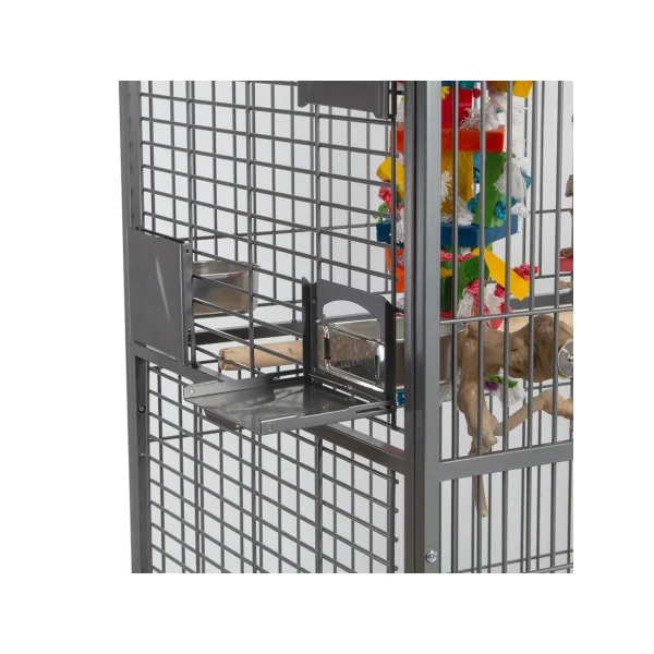 Cage perroquet Hadès (2 couleurs)
