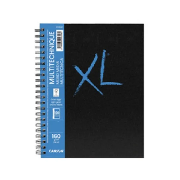 Carnet de dessin "XL Mixed Media" - 160 g./m² - 60 feuilles