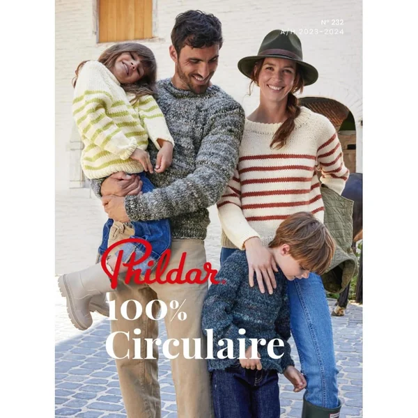 Catalogue 100% Circulaire Automne/Hiver 2023-2024 n°232 - Phildar