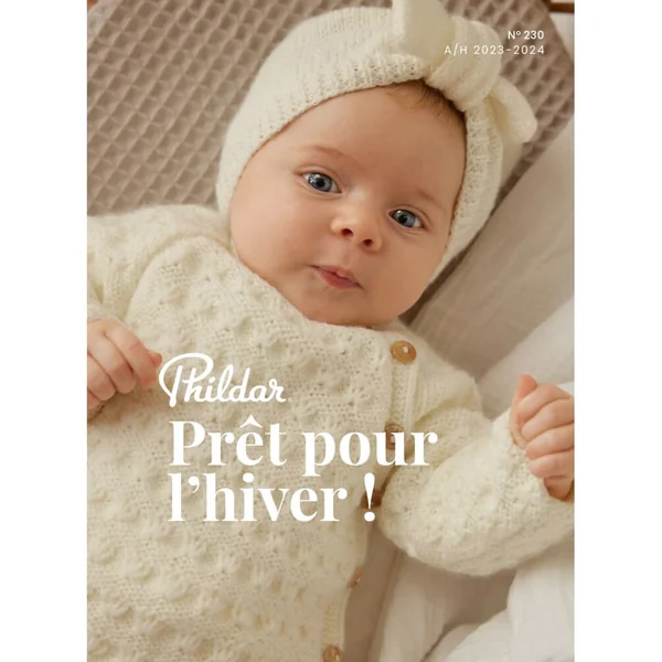 Catalogue Phildar n°230 Layette - Prêt pour l'hiver - Phildar
