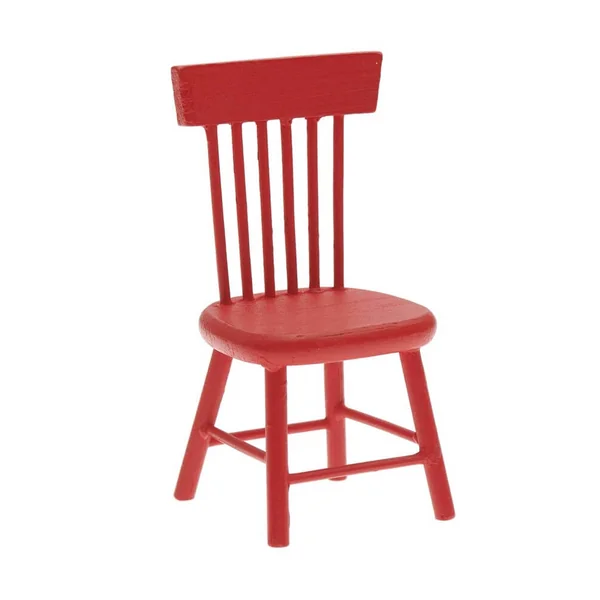 Chaise miniature - Rouge - 4,5x4x8,5cm - Rico Design