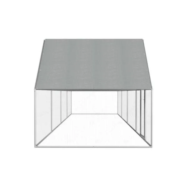 Chatière de jardin 16m² enclos chat grillagé parc chat