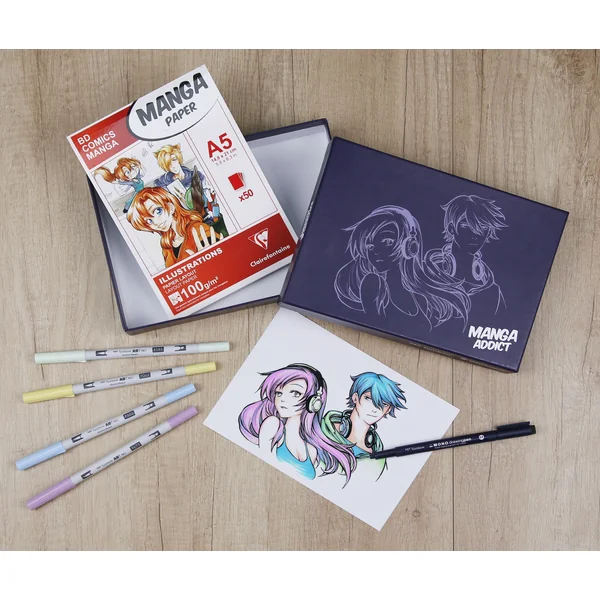Coffret Manga addict A5