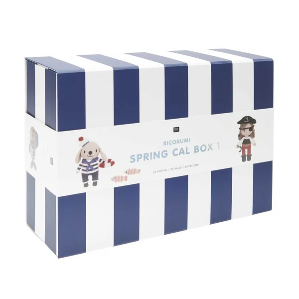 Coffret Ricorumi Spring CAL 2024 - Kit numéro 1 - Rico Design