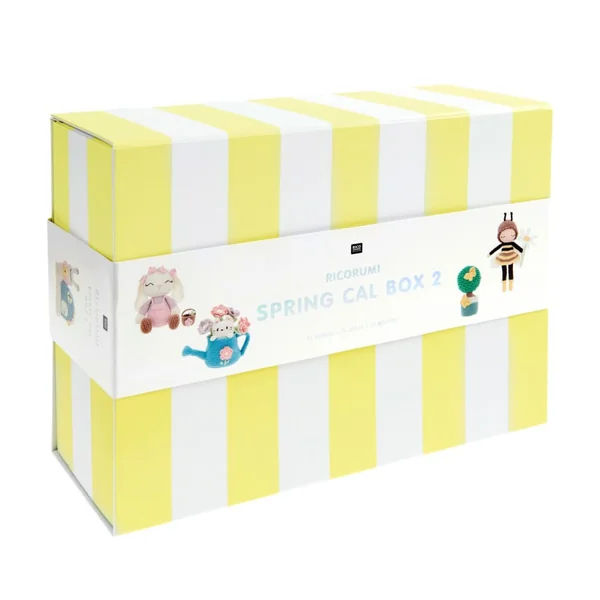 Coffret Ricorumi Spring CAL 2024 – Kit numéro 2 de Rico Design : Faites éclore le printemps avec votre crochet !