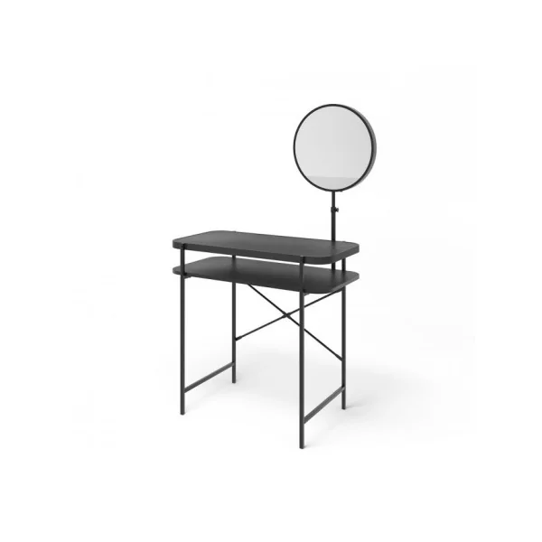 Coiffeuse en Métal avec Miroir Déplaçable Coiffeuse industrielle