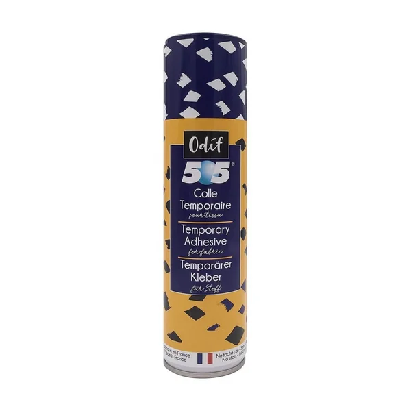 Colle Temporaire pour Tissu 505 - 250 mL - L'Alliée Parfaite pour un Patchwork Précis - 250 mL - Odif