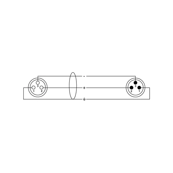 Cordial ECL CXM5FM câble micro XLR mâle/XLR femelle 5m