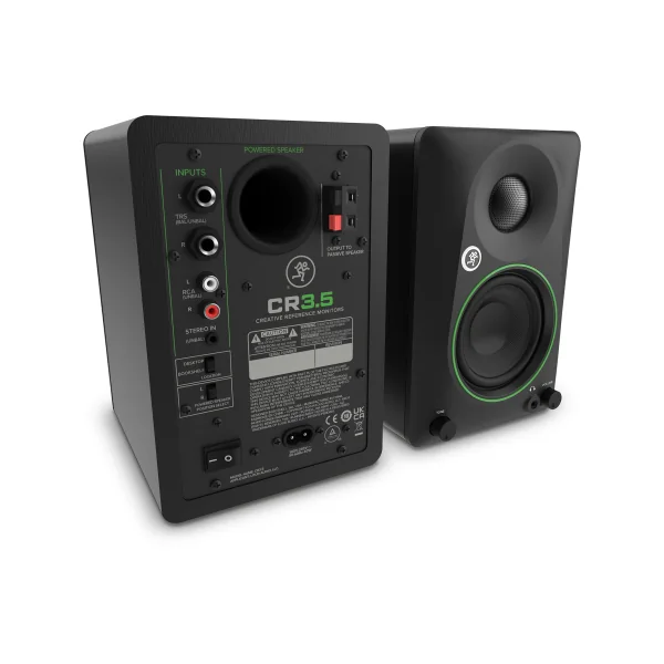 CR3.5 Mackie - Paire d'enceintes monitoring 3.5'' 2 x25W