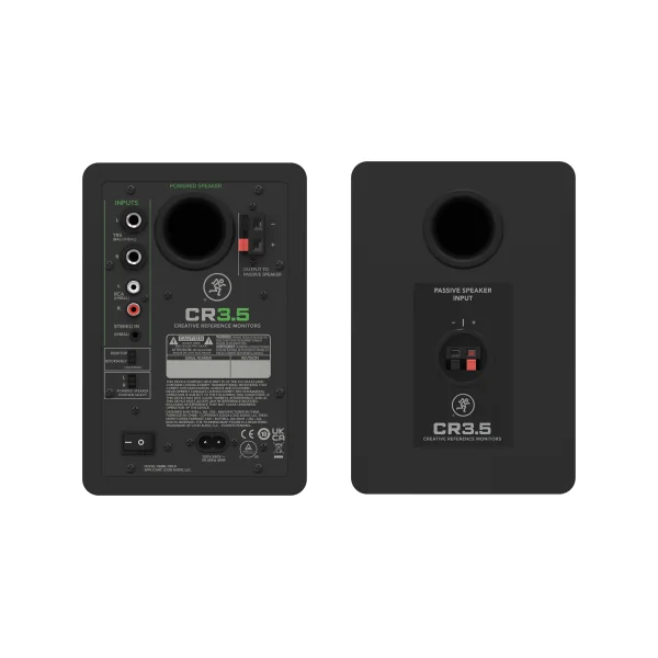 CR3.5 Mackie - Paire d'enceintes monitoring 3.5'' 2 x25W