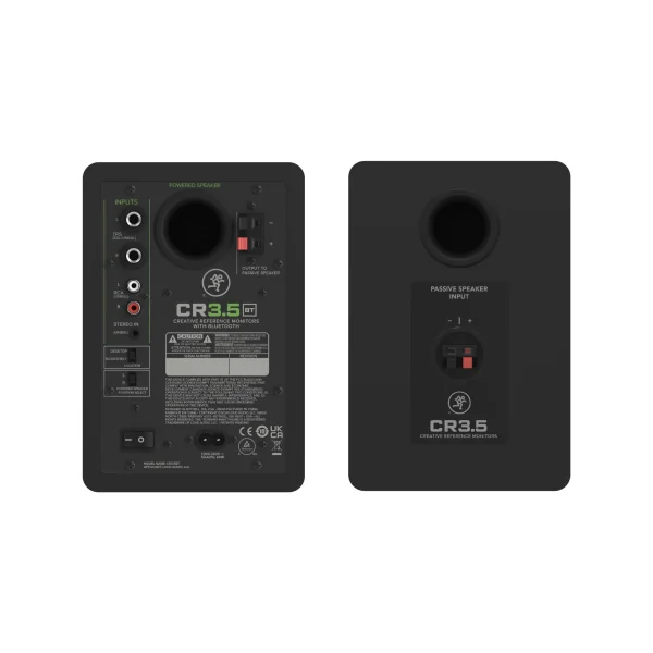 CR35BT Mackie – Paire d’enceintes actives bluetooth 3,5’’ 2 voies 2X25W