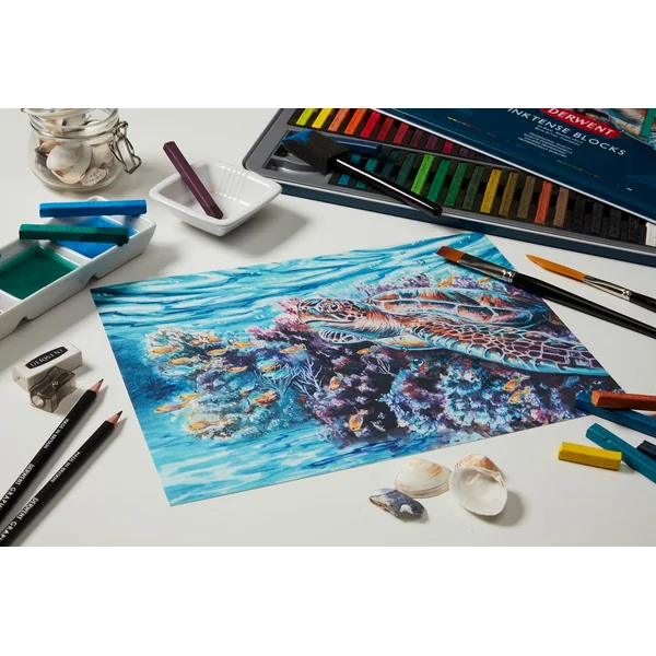 Crayons aquarellables Inktense à l'unité