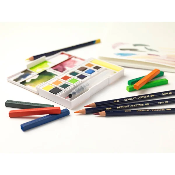 Crayons aquarellables Inktense à l'unité
