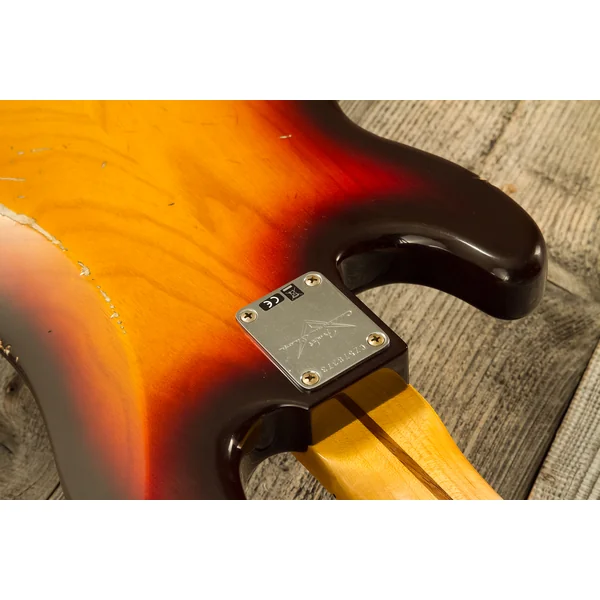 Custom Shop 1958 Precision Bass #CZ578373 - relic chocolate 3-color sunburst