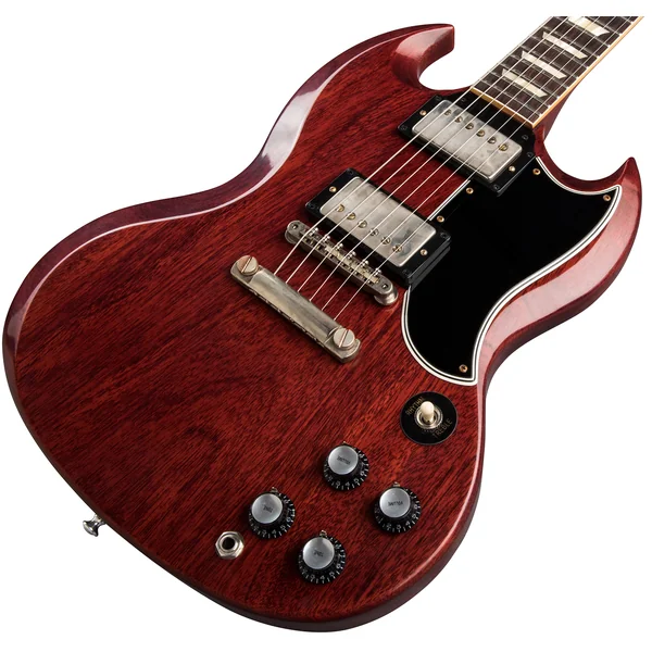 Custom Shop 1961 SG Standard Reissue Stop Bar LH - vos cherry red