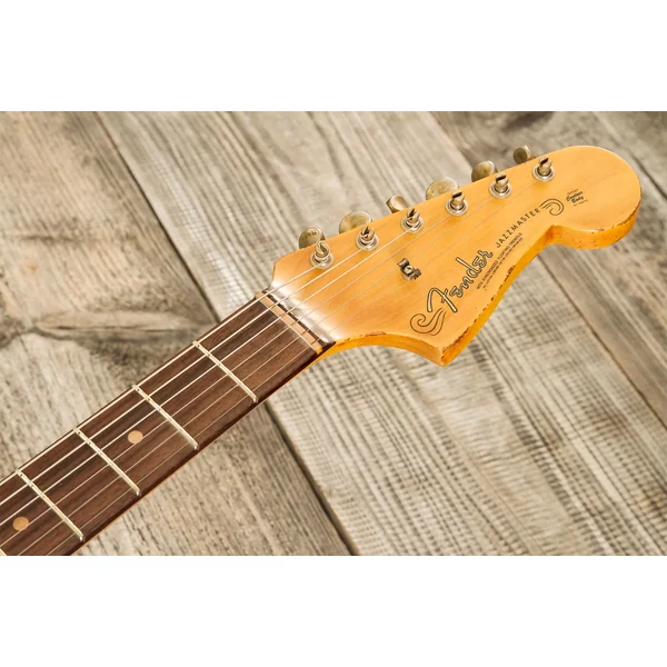 Custom Shop 1962 Jazzmaster #R132659 - heavy relic shell pink o. 3-color sunburst