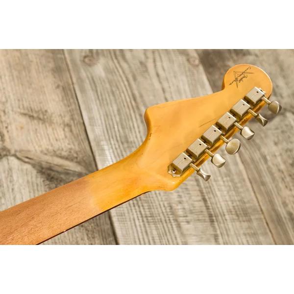 Custom Shop 1962 Jazzmaster #R132659 - heavy relic shell pink o. 3-color sunburst
