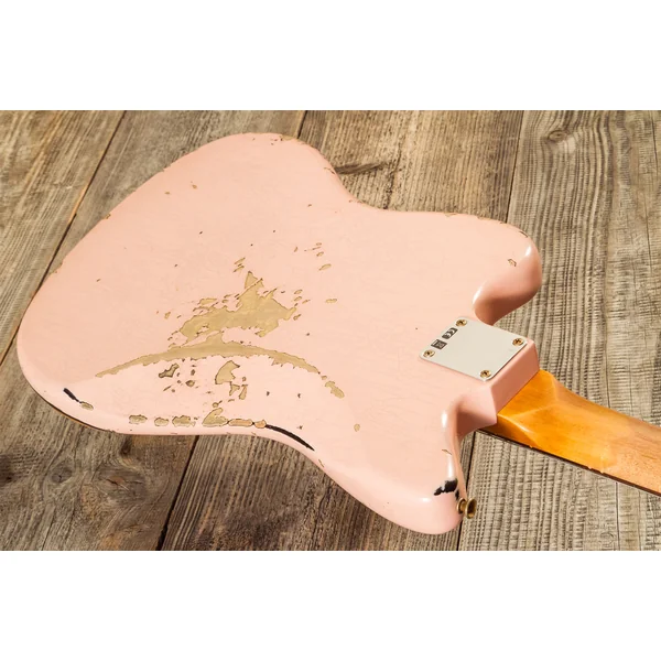 Custom Shop 1962 Jazzmaster #R132659 - heavy relic shell pink o. 3-color sunburst
