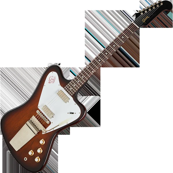 Custom Shop 1965 Non-Reverse Firebird V w/ Vibrola - vos vintage sunburst