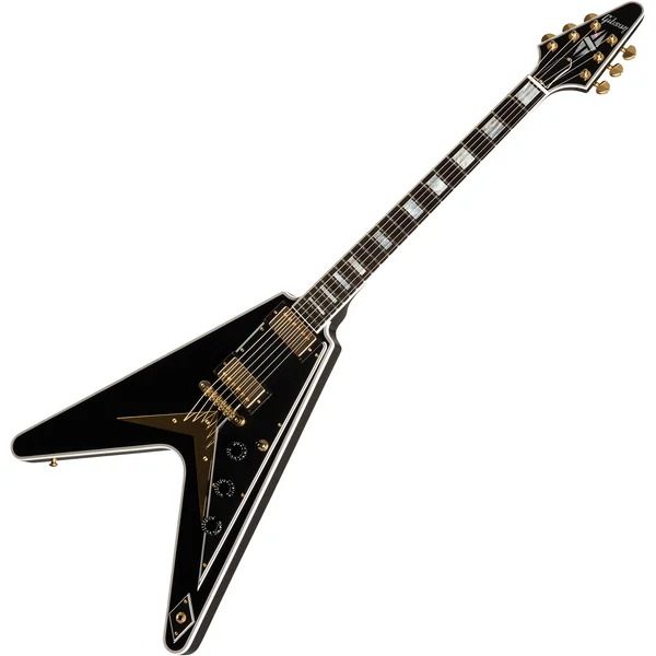 Custom Shop Flying V Custom - ebony