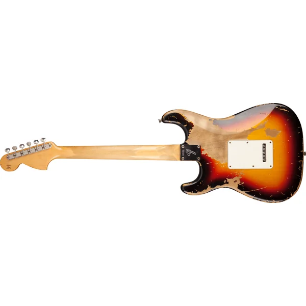 Custom Shop Michael Landau Signature 1968 Stratocaster #R137799 - relic bleached 3-color sunburst