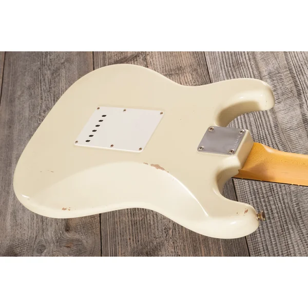 Custom Shop Stratocaster 1959 Masterbuilt D.Brown #R143697 - journeyman relic vintage white
