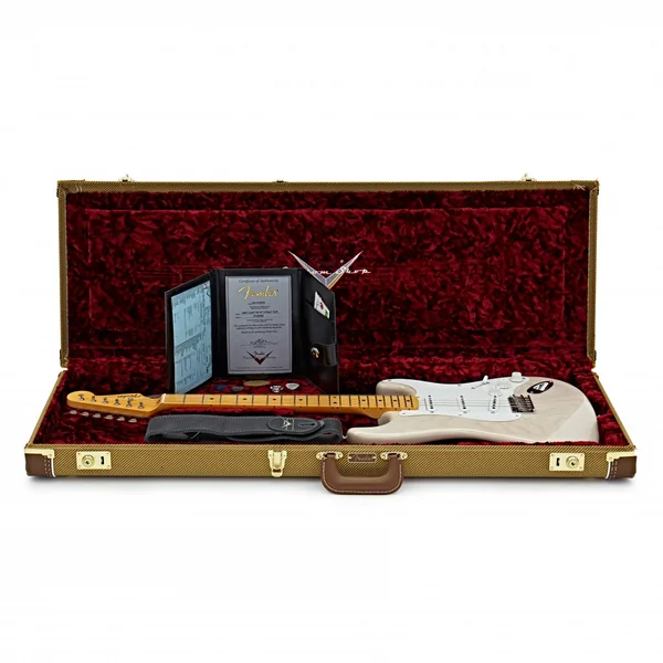 Custom Shop Vintage Custom 1955 Hardtail Stratocaster - time capsule package white blonde