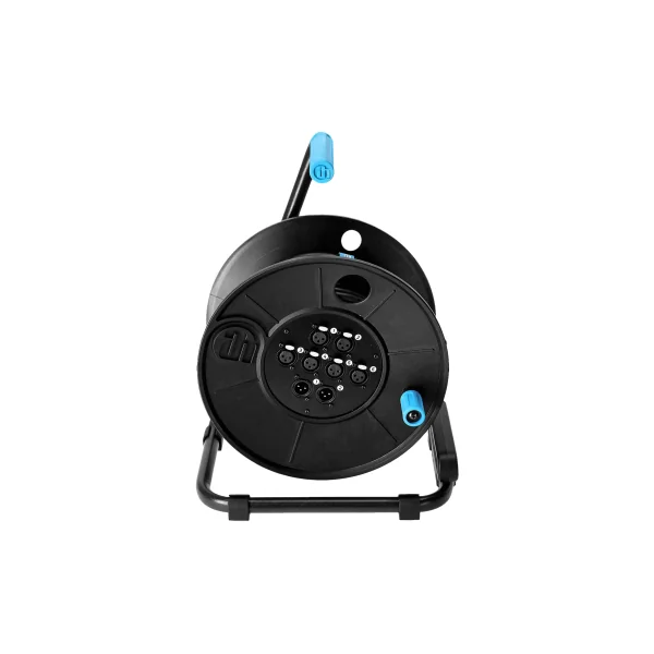 Câble multipaire sur touret 6 voies 2 retour XLR longueur 30m