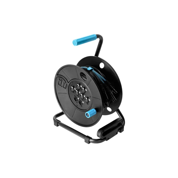 Câble multipaire sur touret 6 voies 2 retour XLR longueur 30m