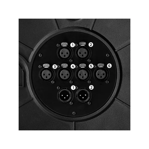 Câble multipaire sur touret 6 voies 2 retour XLR longueur 30m