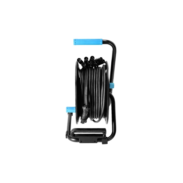 Câble multipaire sur touret 8 XLR mâle vers femelle longueur 30m