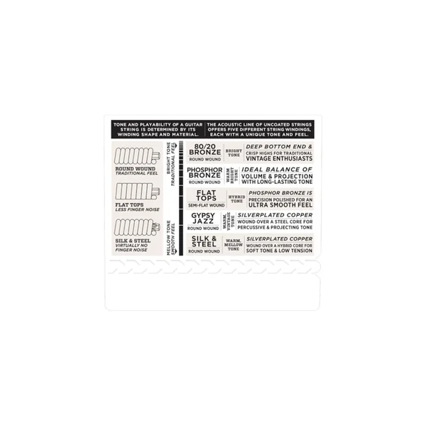 D'Addario EJ26 cordes acoustiques phosphore bronze 11/52