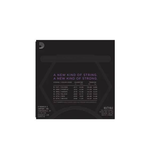D'Addario NYXL1149 Cordes Electriques Nickel 11/49