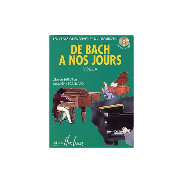 de Bach A Nos Jours Vol 6A Piano